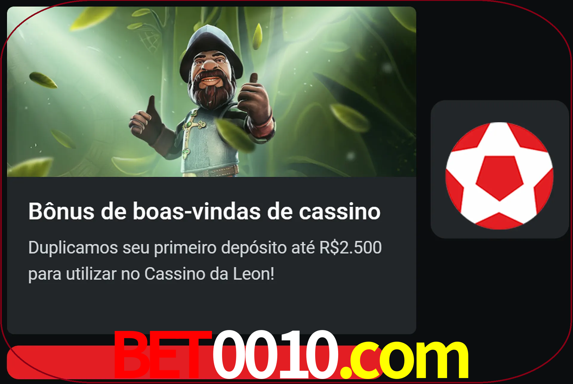Receba seu dinheiro do bônus de boas-vindas após o primeiro depósito.