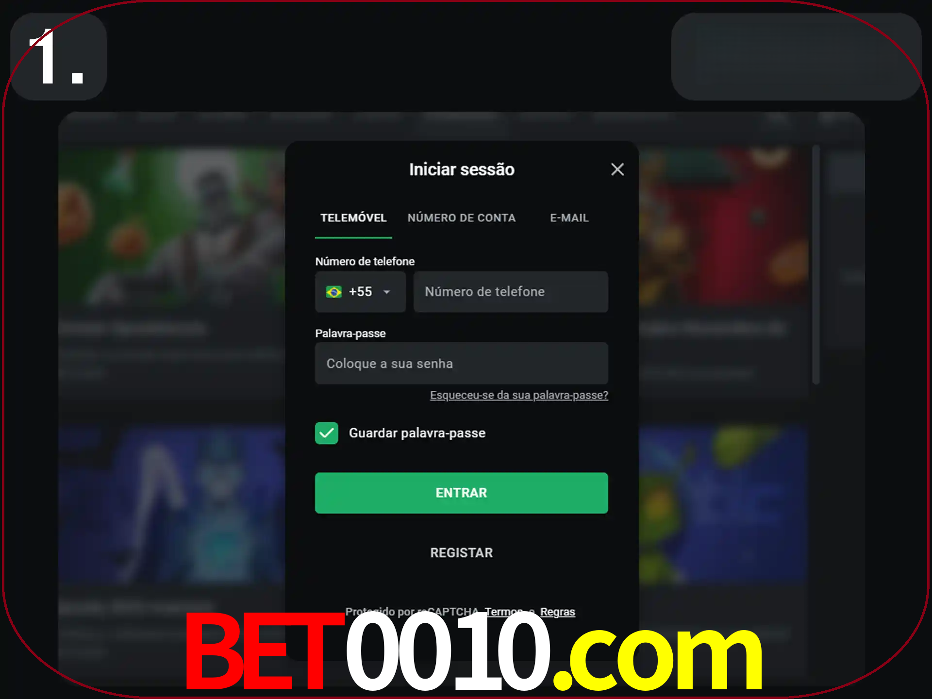 Acesse o site.